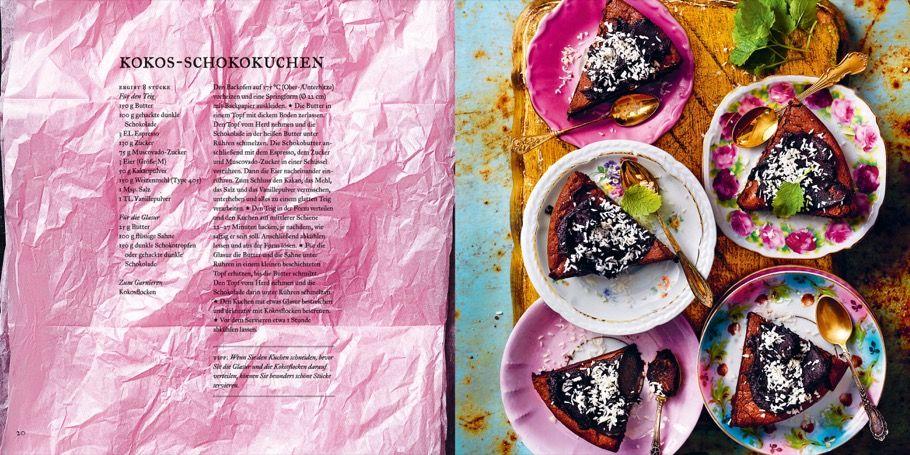 Beispielinhalt (Bild) Cheesecake & Schokokuchen