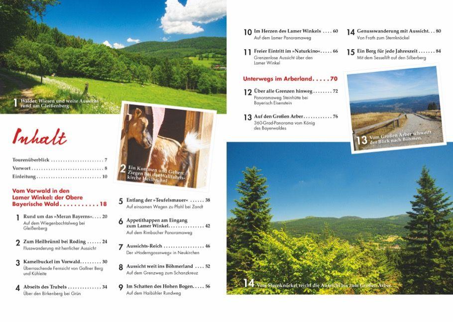 Beispielinhalt (Bild) Panoramawege für Senioren Bayerischer Wald