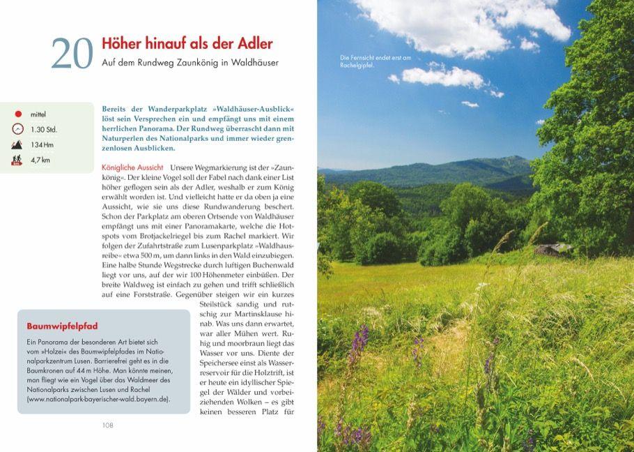 Beispielinhalt (Bild) Panoramawege für Senioren Bayerischer Wald