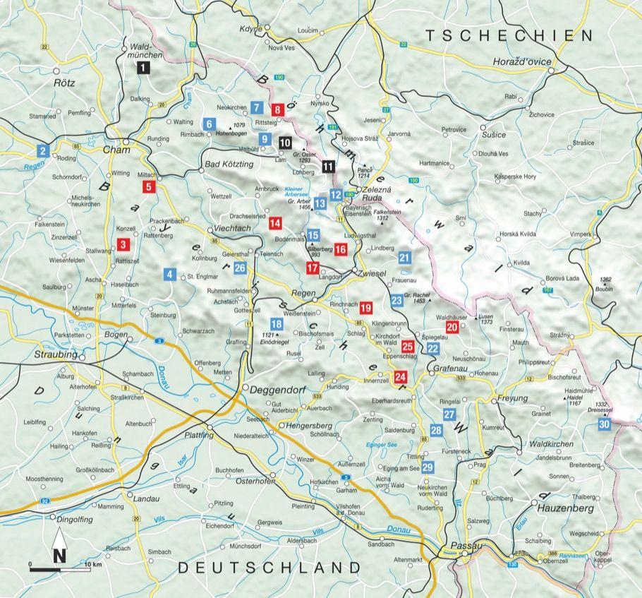 Beispielinhalt (Bild) Panoramawege für Senioren Bayerischer Wald