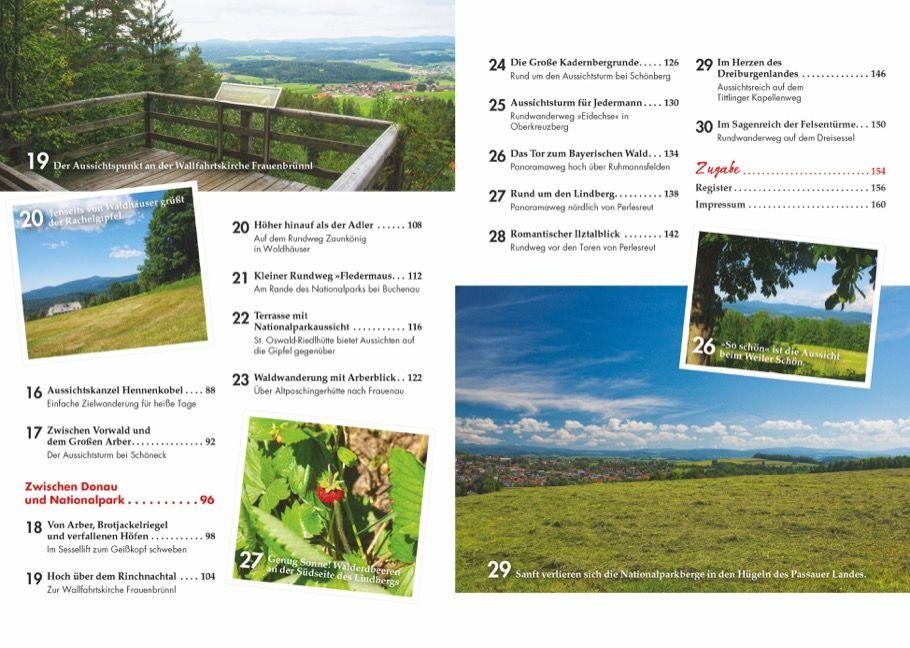 Beispielinhalt (Bild) Panoramawege für Senioren Bayerischer Wald