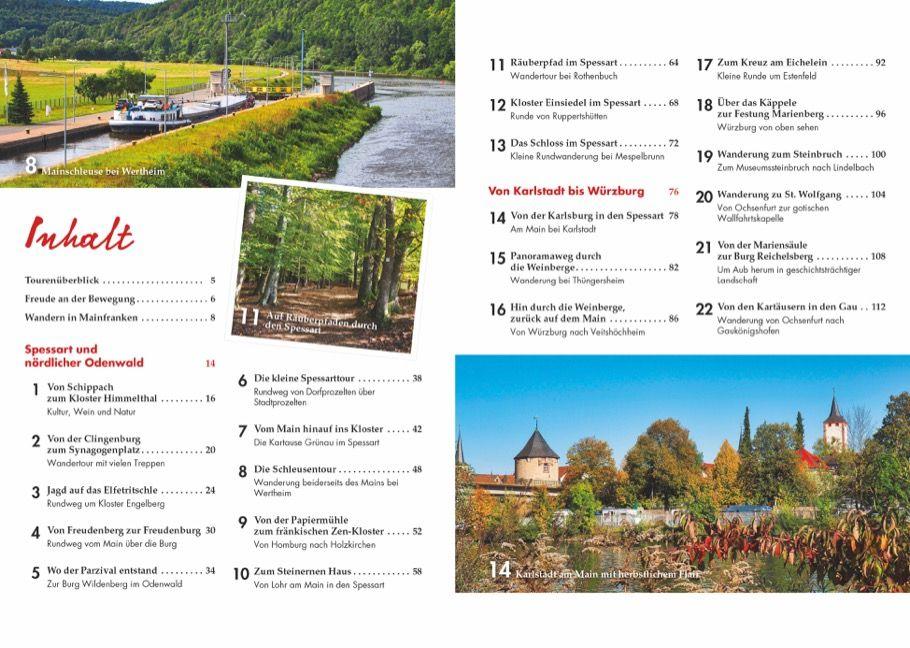 Beispielinhalt (Bild) Wanderungen für Senioren Mainfranken