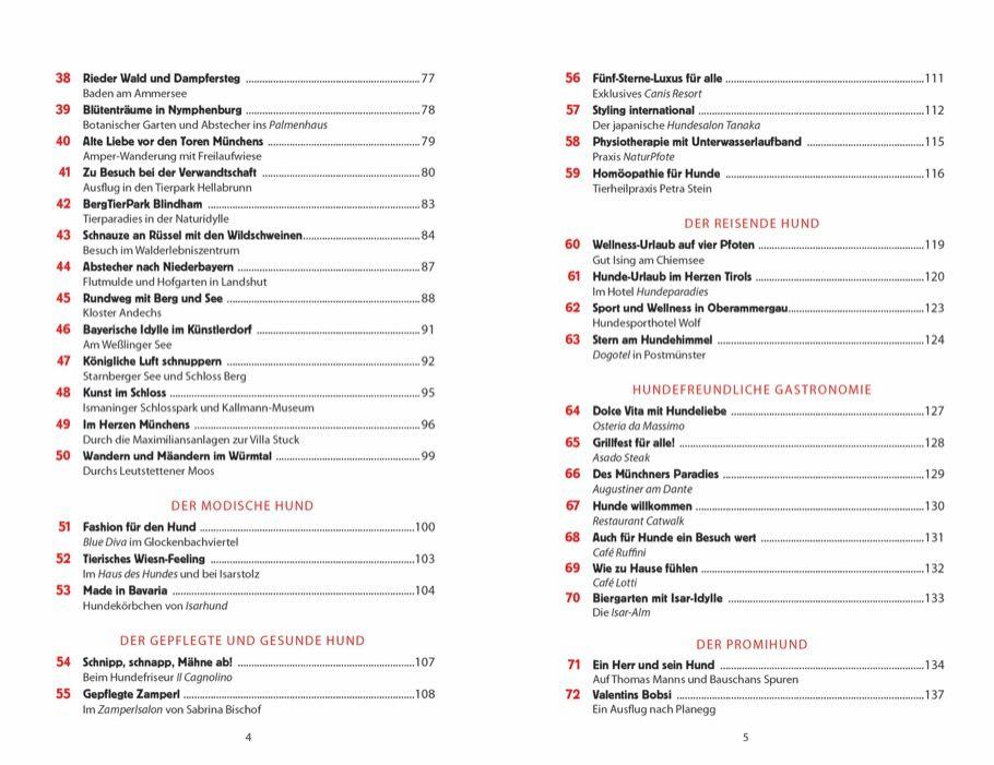 Beispielinhalt (Bild) 101 Sachen machen mit Hund - Alles, was ihr in & um München erlebt haben müsst