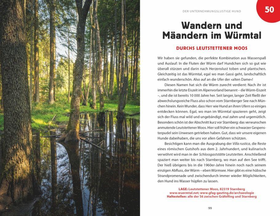 Beispielinhalt (Bild) 101 Sachen machen mit Hund - Alles, was ihr in & um München erlebt haben müsst