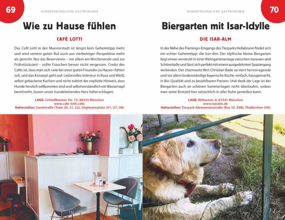 Beispielinhalt (Bild) 101 Sachen machen mit Hund - Alles, was ihr in & um München erlebt haben müsst