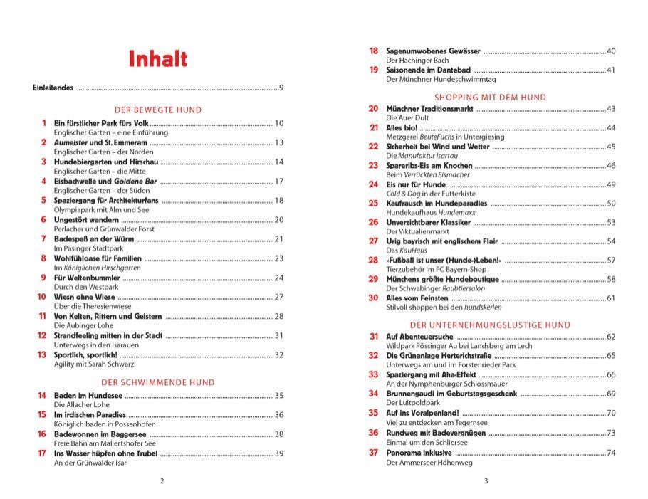 Beispielinhalt (Bild) 101 Sachen machen mit Hund - Alles, was ihr in & um München erlebt haben müsst