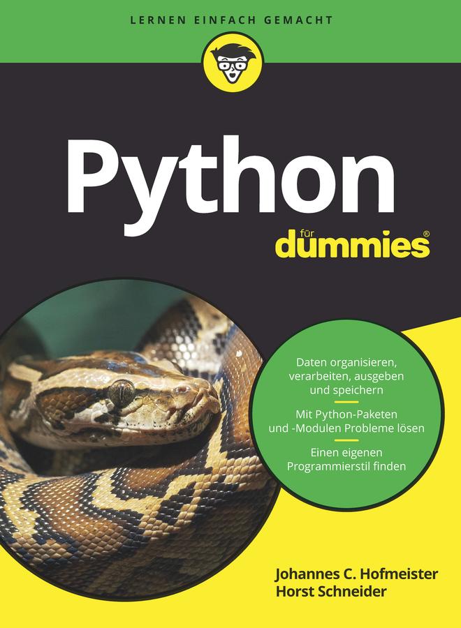 Vorderes Coverbild Python für Dummies
