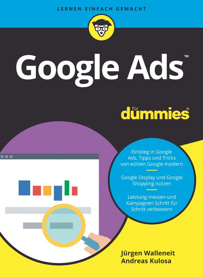 Vorderes Coverbild Google Ads für Dummies