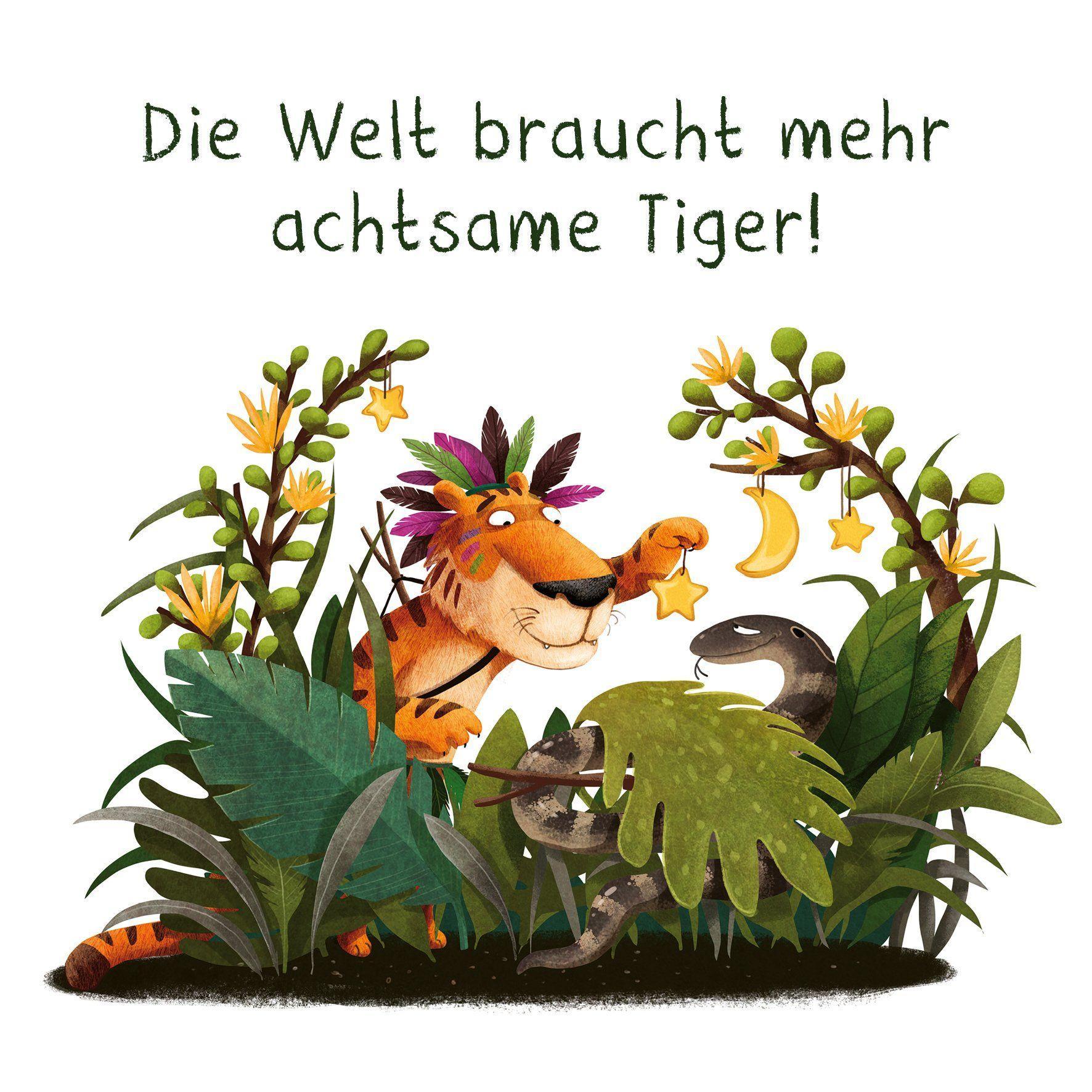 Beispielinhalt (Bild) Der Achtsame Tiger