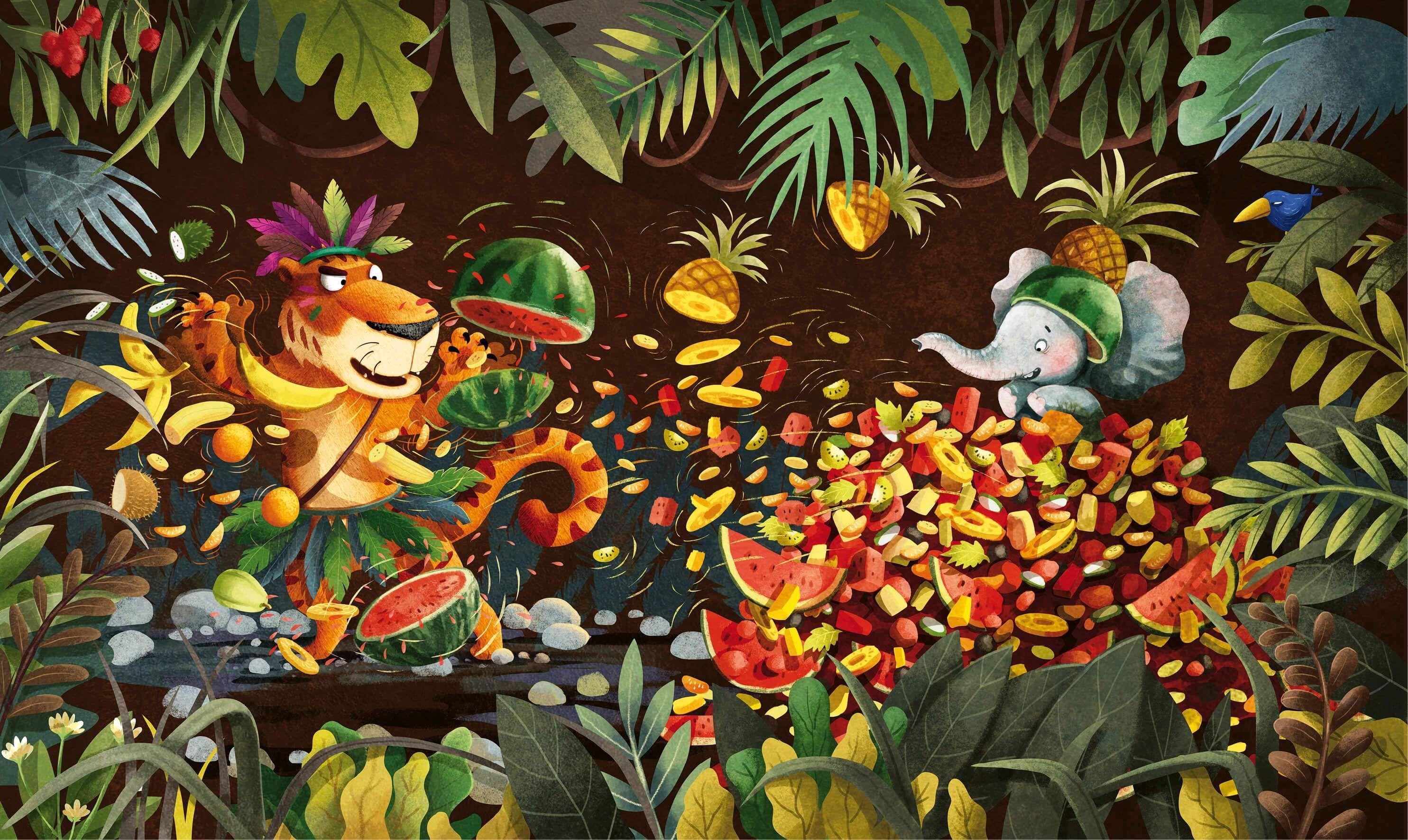 Beispielinhalt (Bild) Der Achtsame Tiger