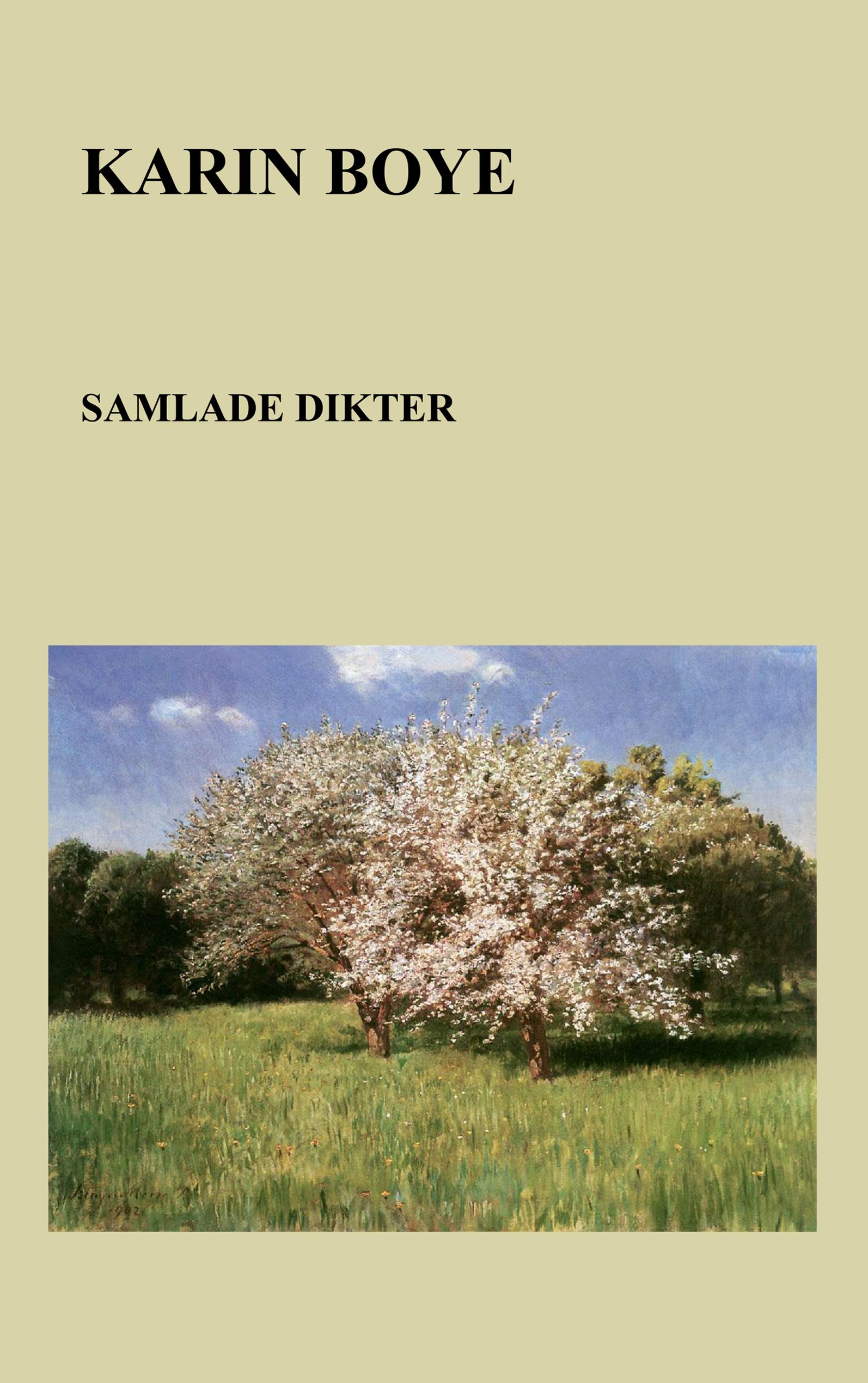 Vorderes Coverbild Samlade dikter