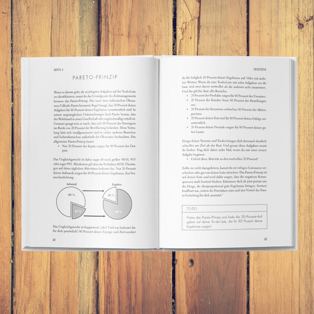 Beispielinhalt (Bild) Busy is the new stupid