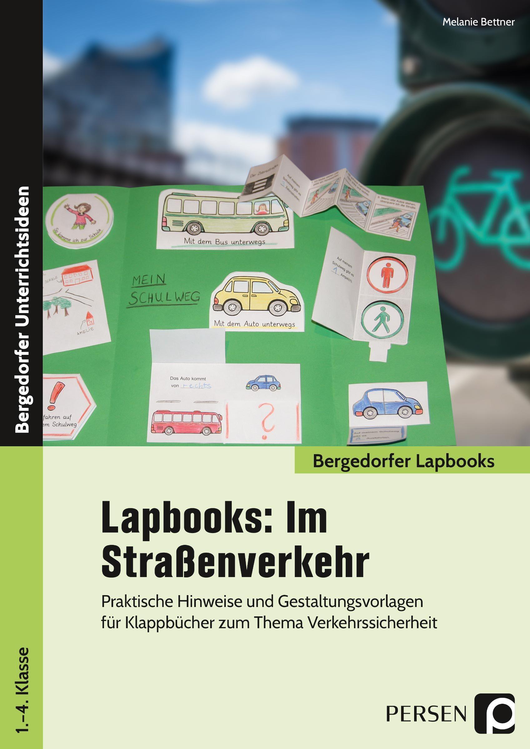 Vorderes Coverbild Lapbooks: Im Straßenverkehr - 1.-4. Klasse