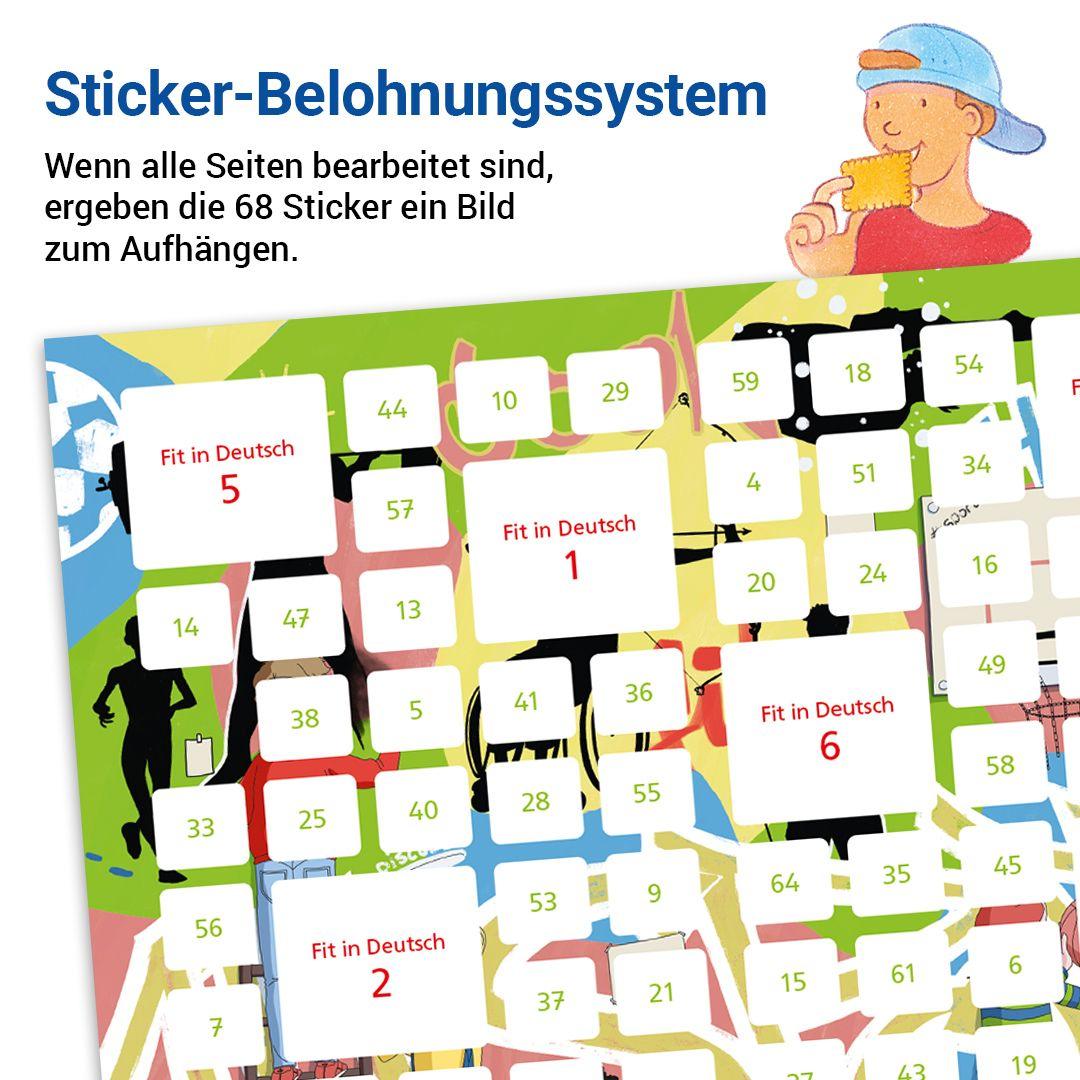 Beispielinhalt (Bild) Das Übungsheft Deutsch 7