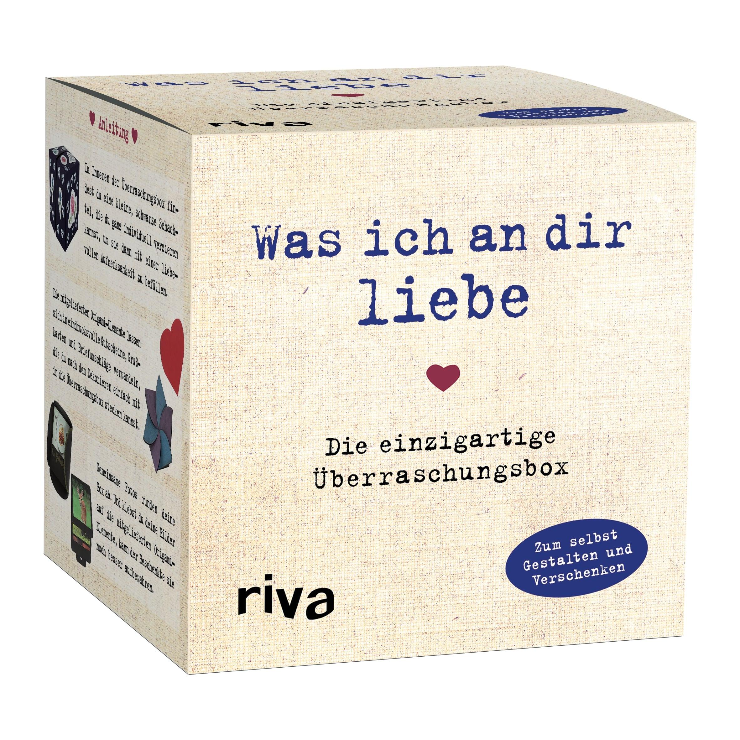 Vorderes Coverbild Was ich an dir liebe - Die einzigartige Überraschungsbox