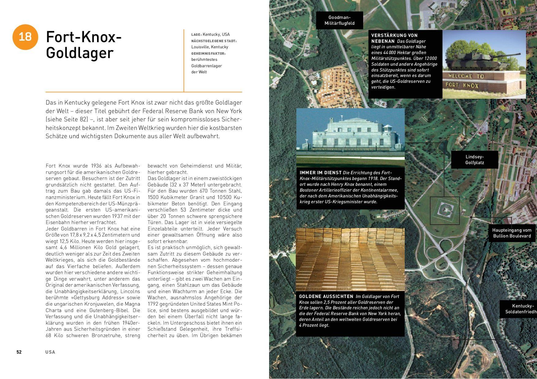 Beispielinhalt (Bild) Die 100 geheimsten Orte der Welt