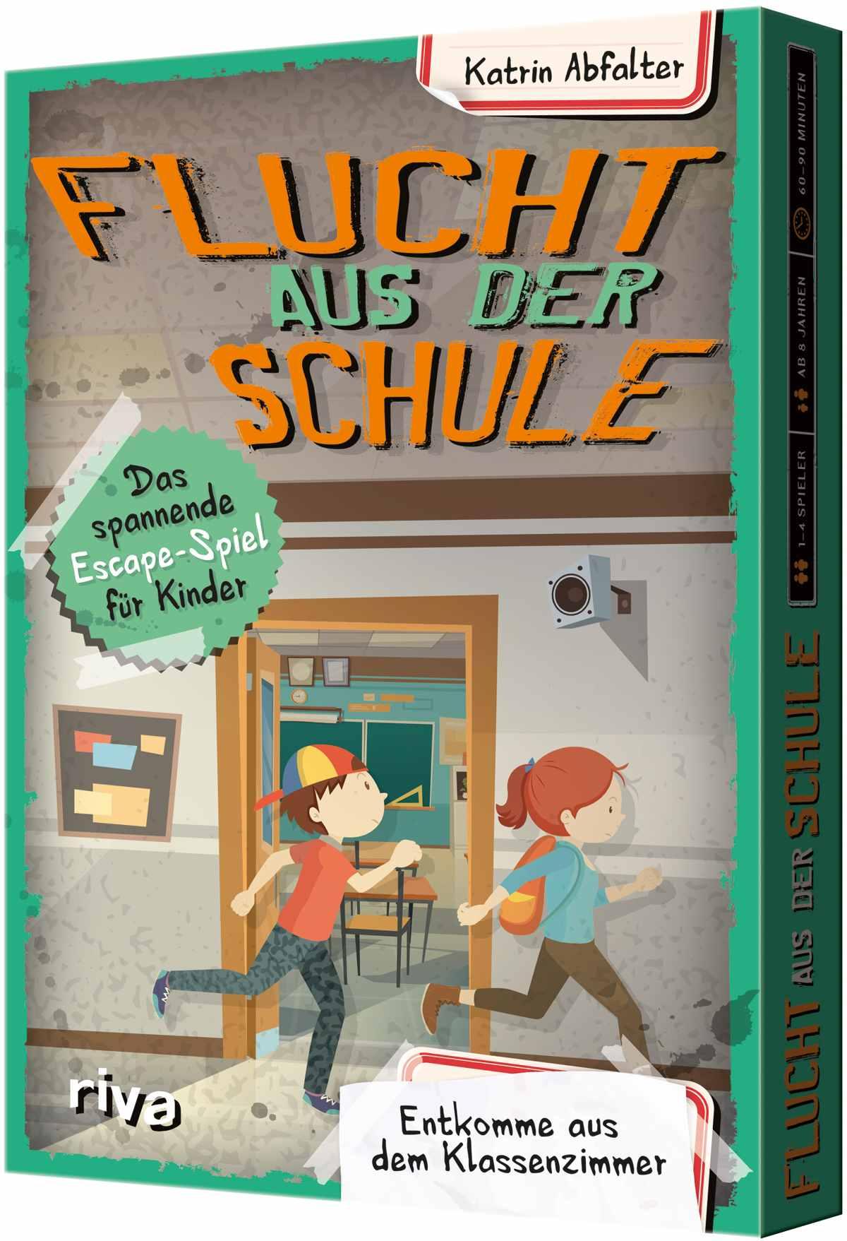 Vorderes Coverbild Flucht aus der Schule - Das spannende Escape-Spiel für Kinder