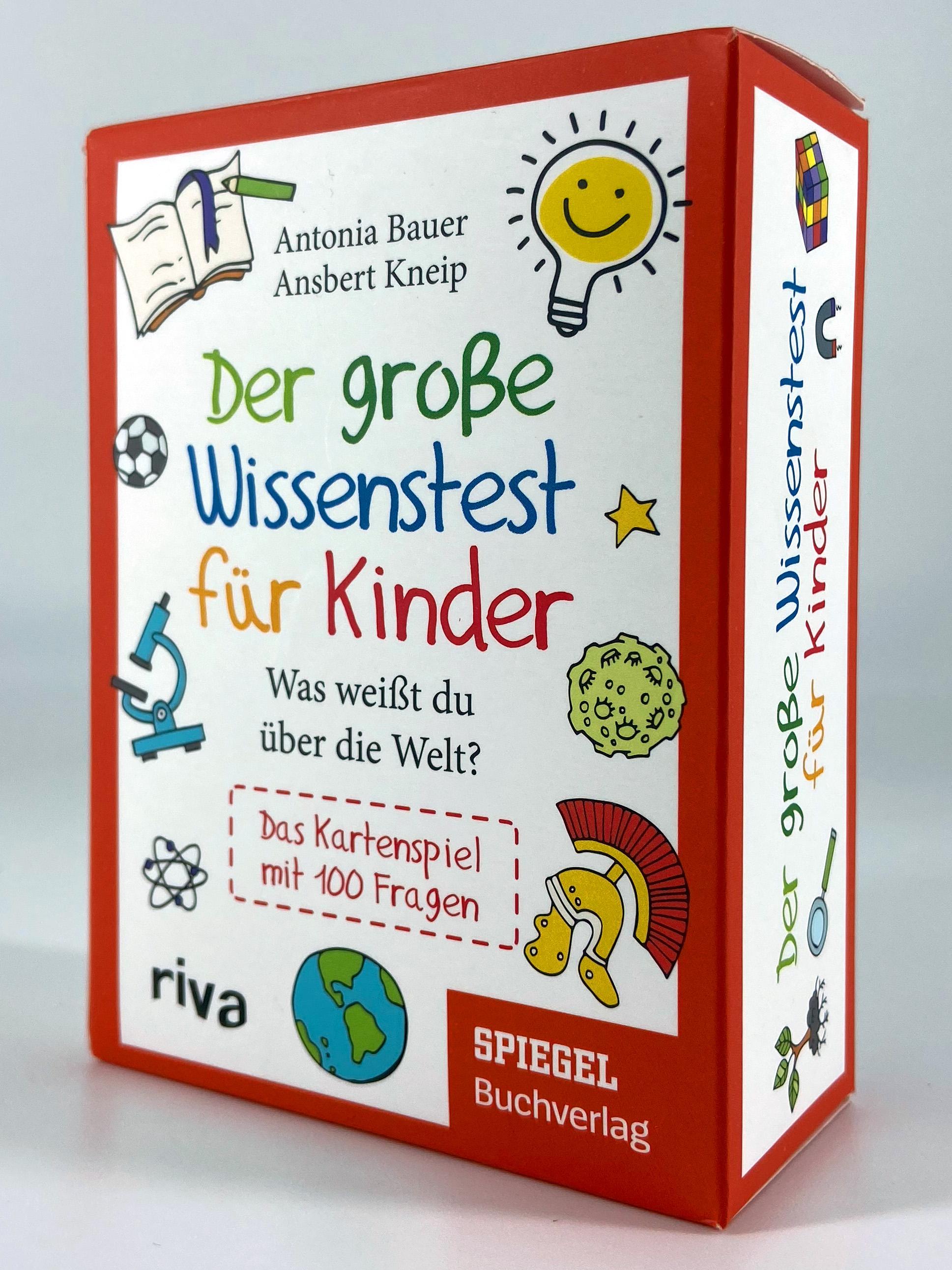 Beispielinhalt (Bild) Der große Wissenstest für Kinder - Was weißt du über die Welt?