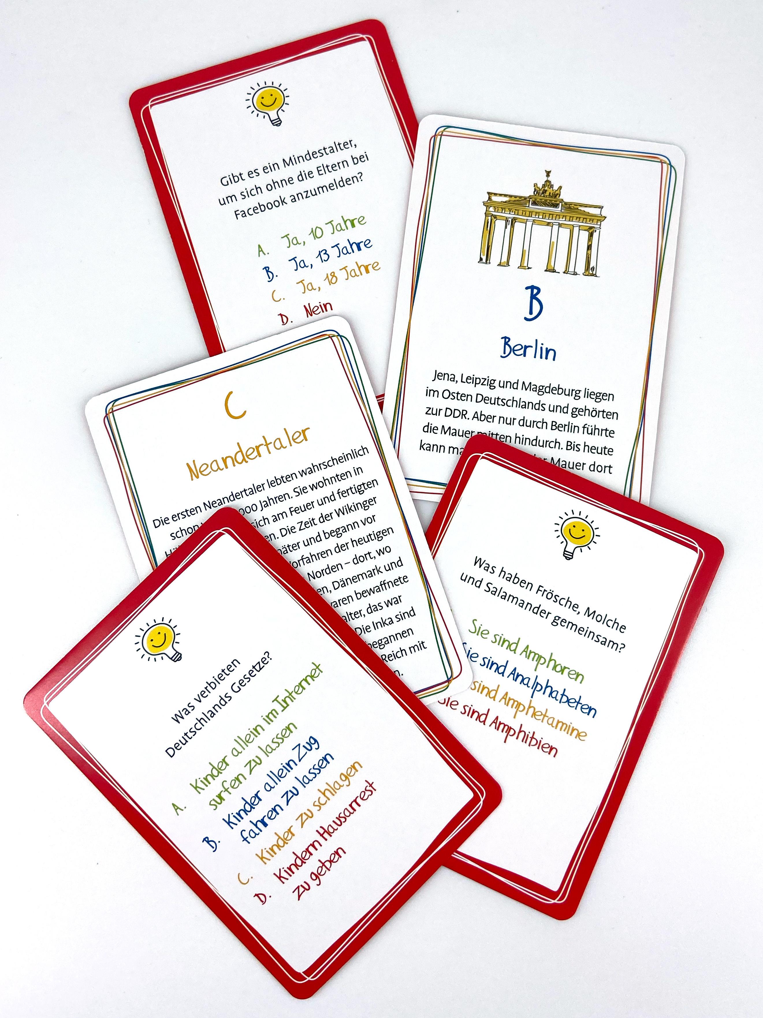 Beispielinhalt (Bild) Der große Wissenstest für Kinder - Was weißt du über die Welt?