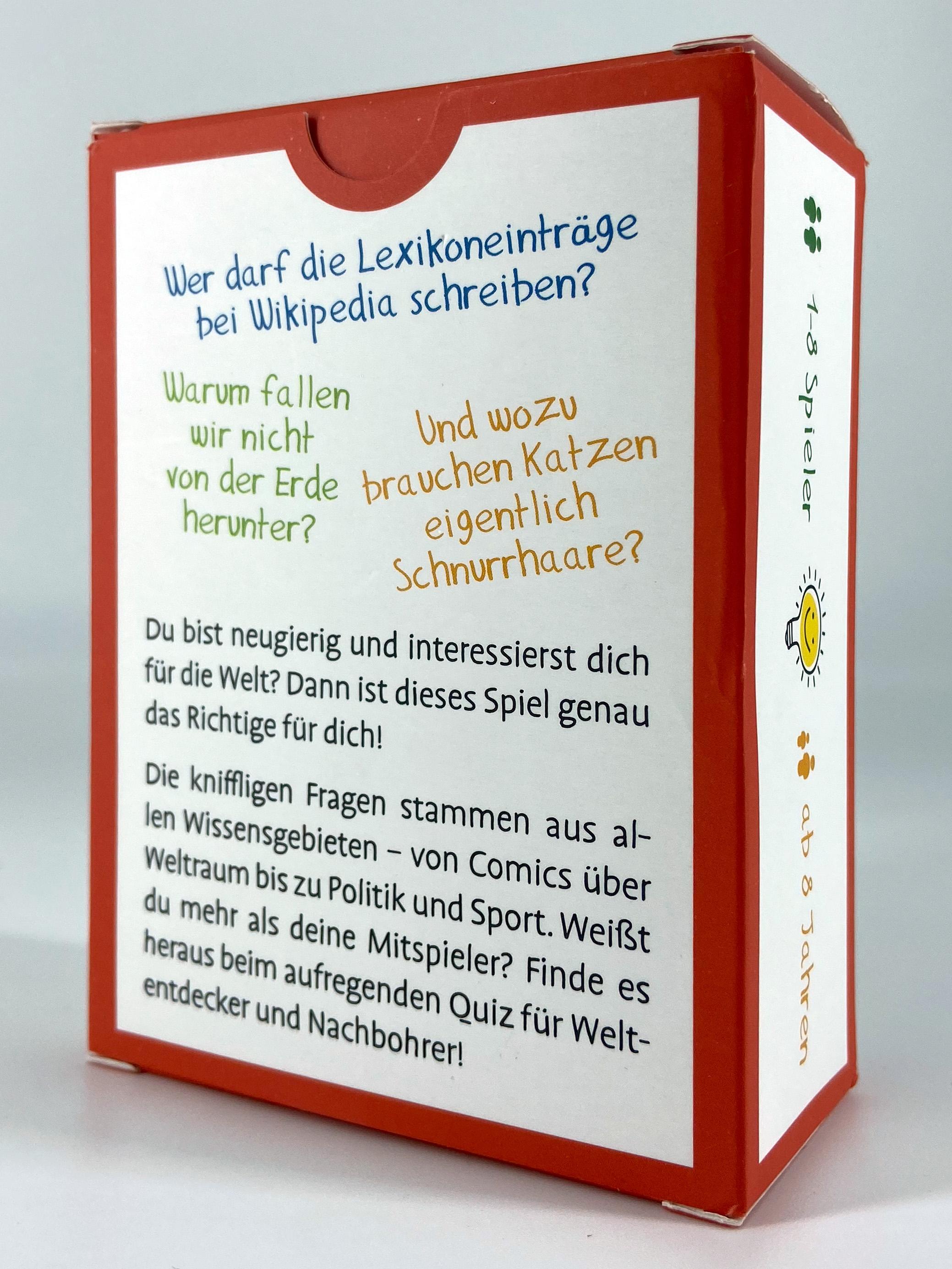 Beispielinhalt (Bild) Der große Wissenstest für Kinder - Was weißt du über die Welt?