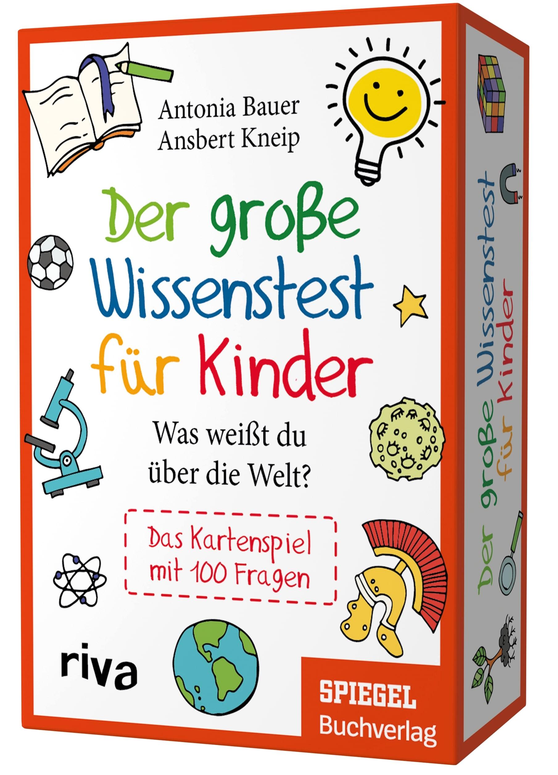 Vorderes Coverbild Der große Wissenstest für Kinder - Was weißt du über die Welt?