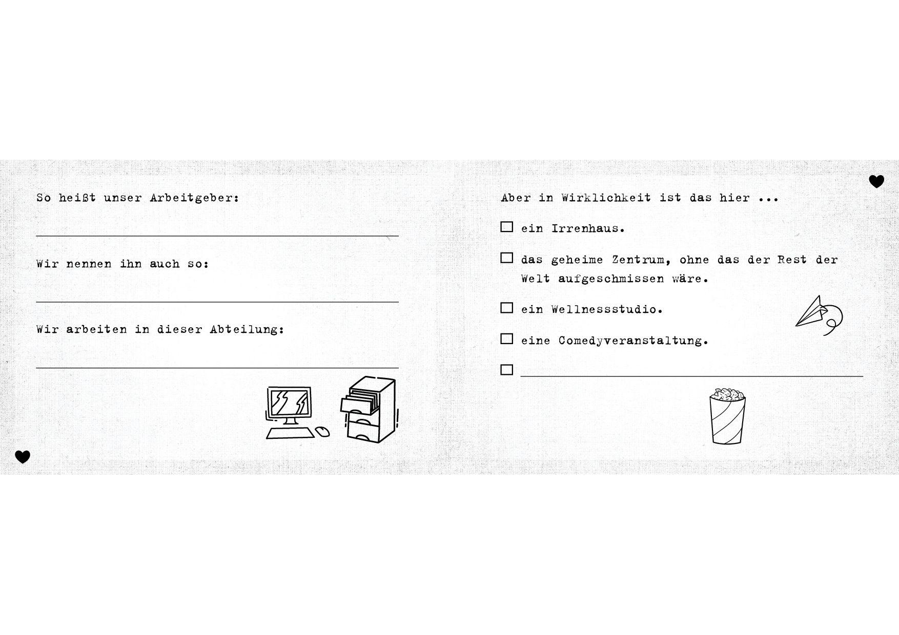 Beispielinhalt (Bild) Was ich an dir mag, Lieblingskollegin - Miniversion