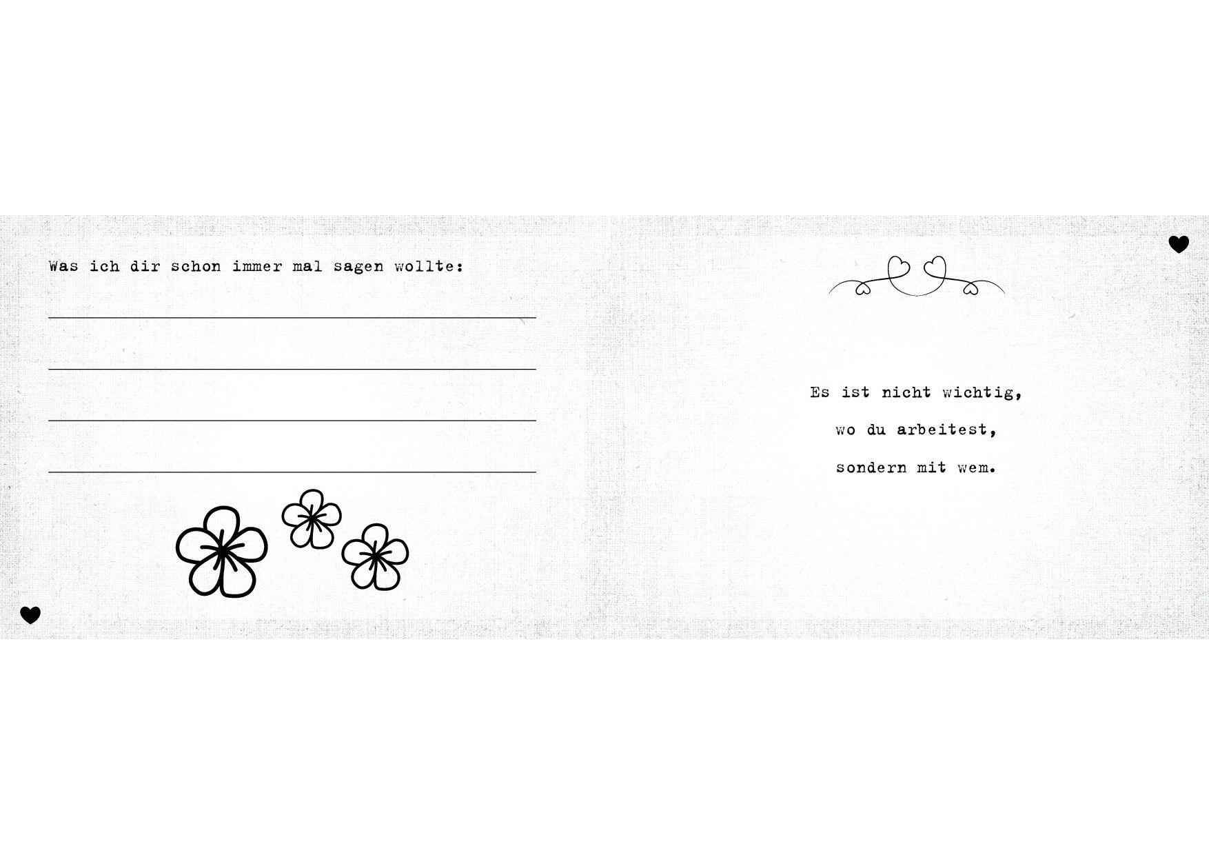 Beispielinhalt (Bild) Was ich an dir mag, Lieblingskollegin - Miniversion