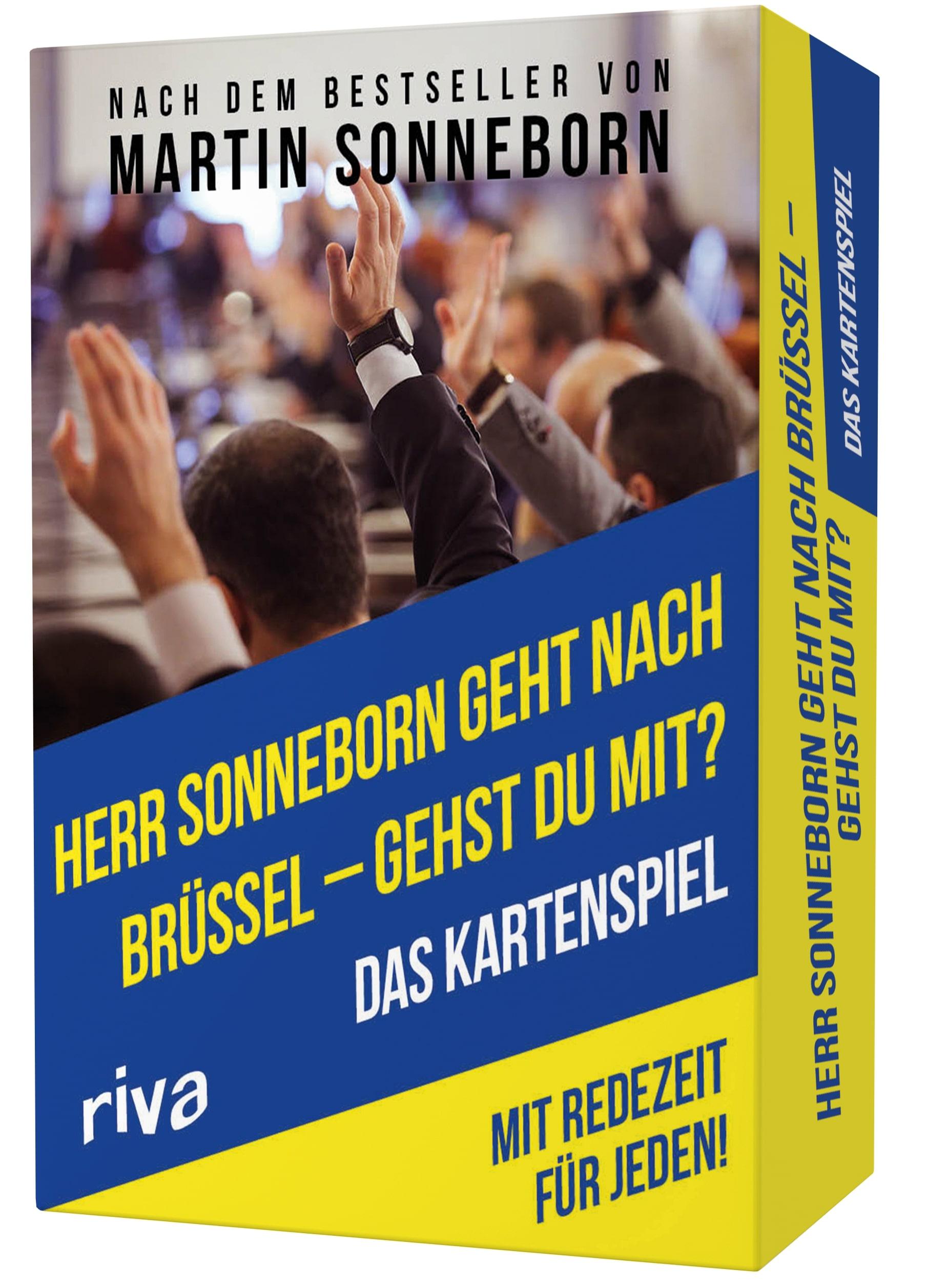 Vorderes Coverbild Herr Sonneborn geht nach Brüssel - gehst du mit?