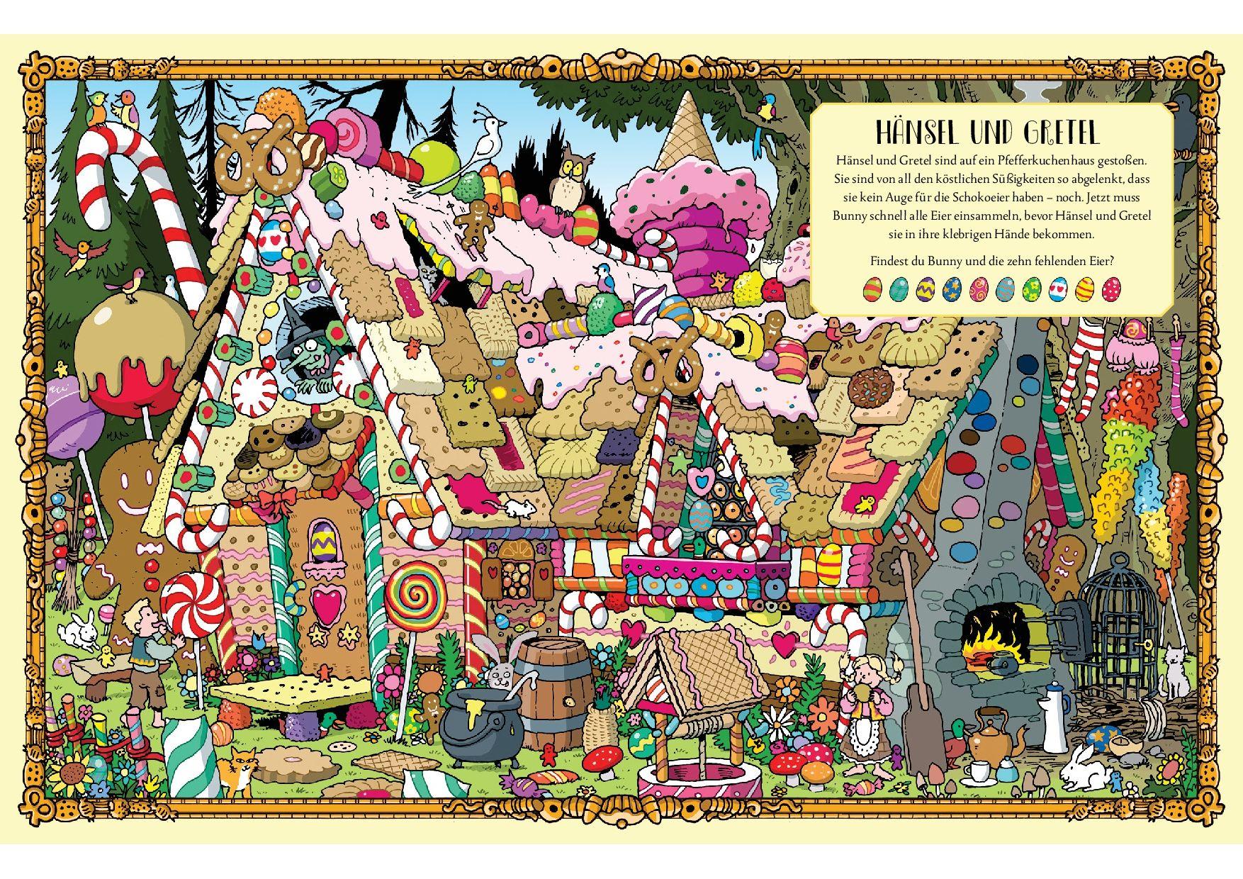 Beispielinhalt (Bild) Finde den Osterhasen