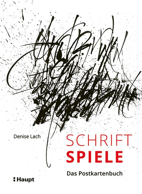Vorderes Coverbild Schriftspiele - Das Postkartenbuch