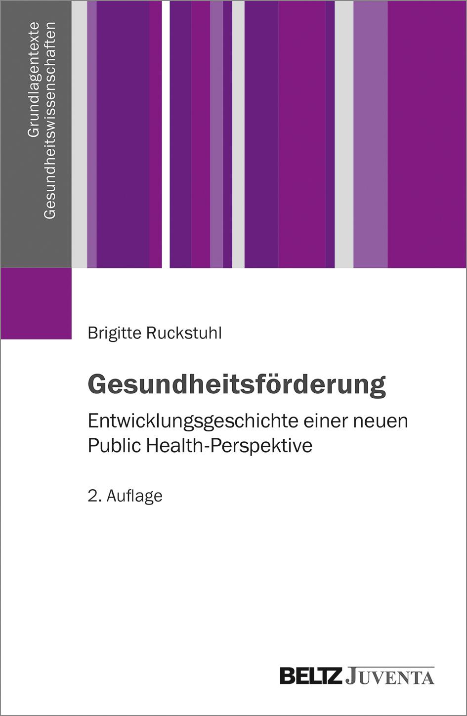 Vorderes Coverbild Gesundheitsförderung