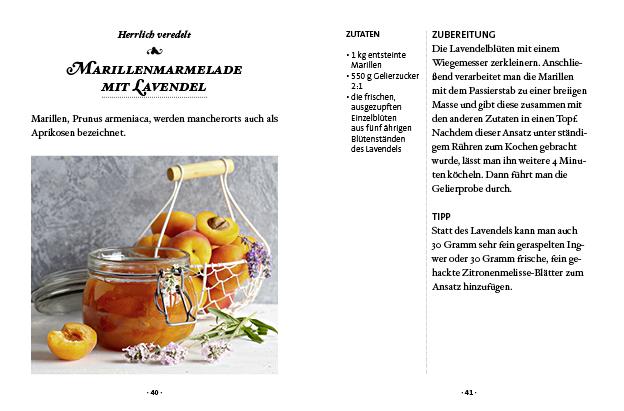 Beispielinhalt (Bild) Das kleine Buch: Marmeladen und Gelees von klassisch bis kreativ