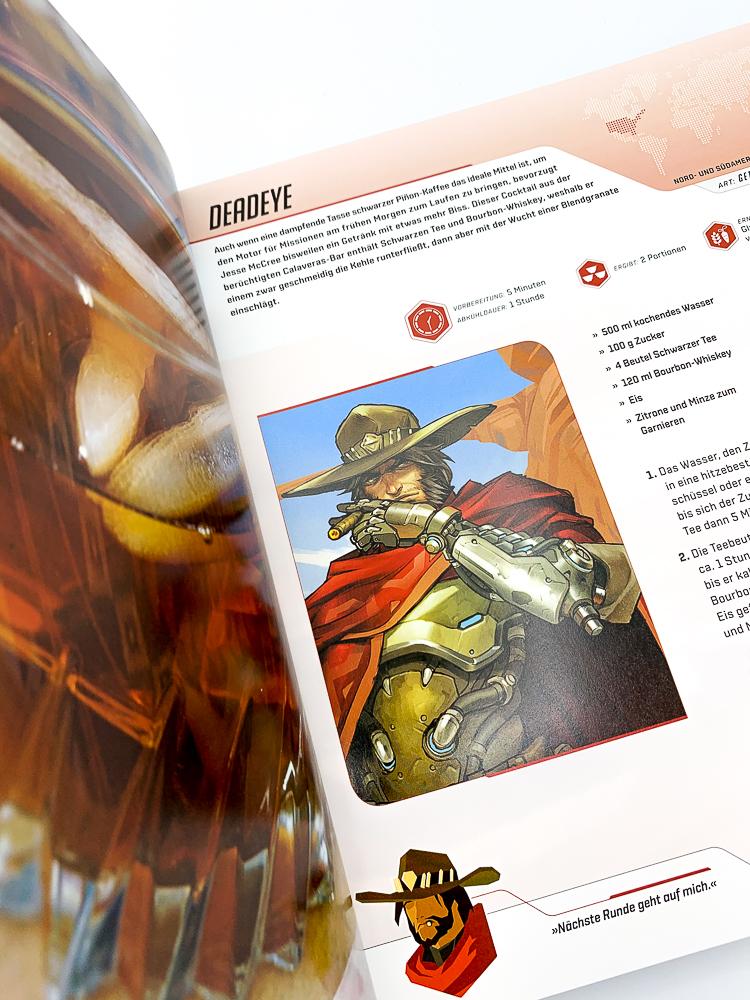 Beispielinhalt (Bild) Overwatch: Das offizielle Kochbuch