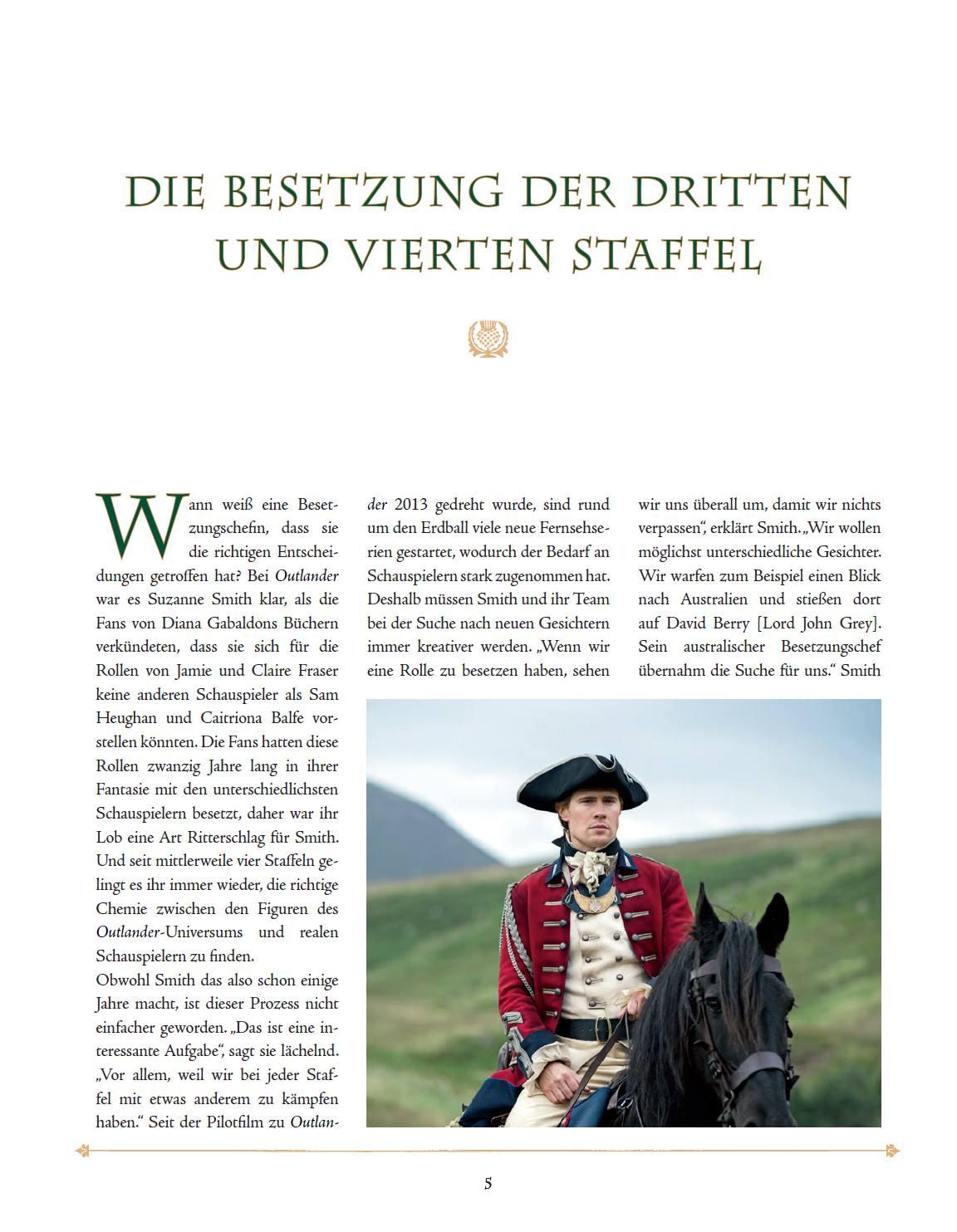 Beispielinhalt (Bild) Hinter den Kulissen von Outlander: Die TV-Serie