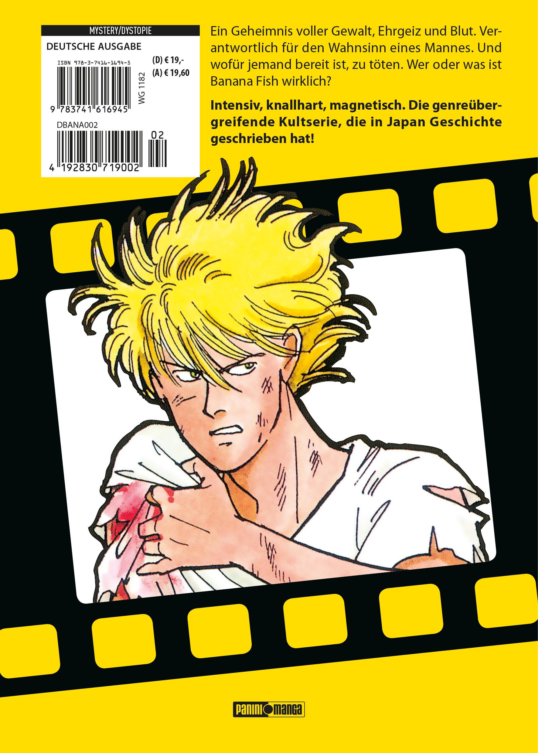 Rückseitencover Banana Fish: Ultimative Edition 02