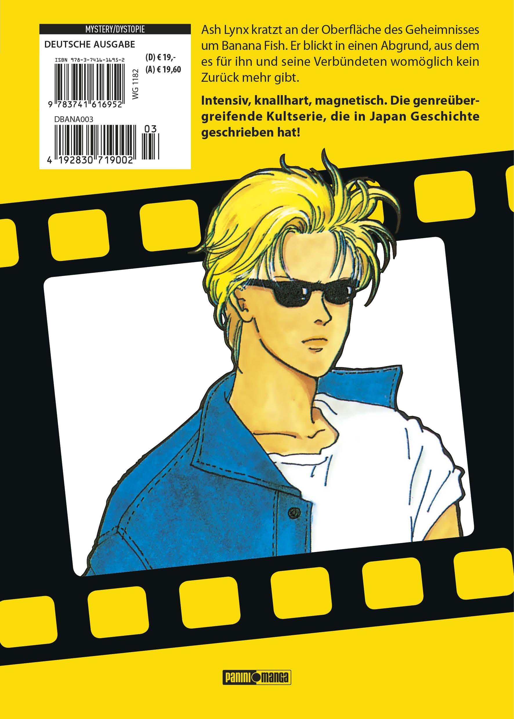 Rückseitencover Banana Fish: Ultimative Edition 03