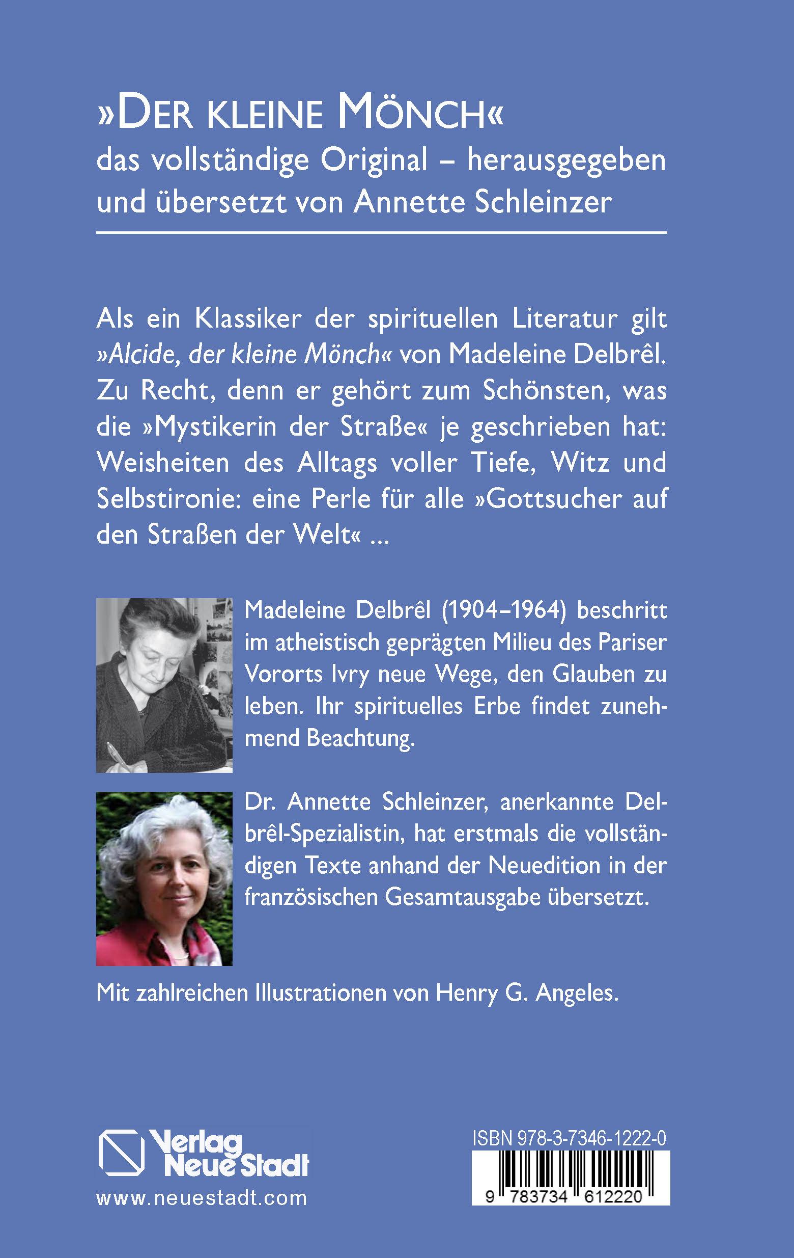 Rückseitencover Alcide, der kleine Mönch