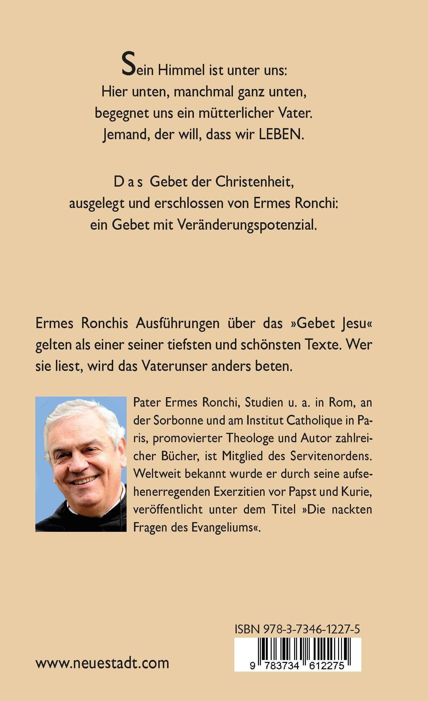 Rückseitencover Vater unser im Himmel