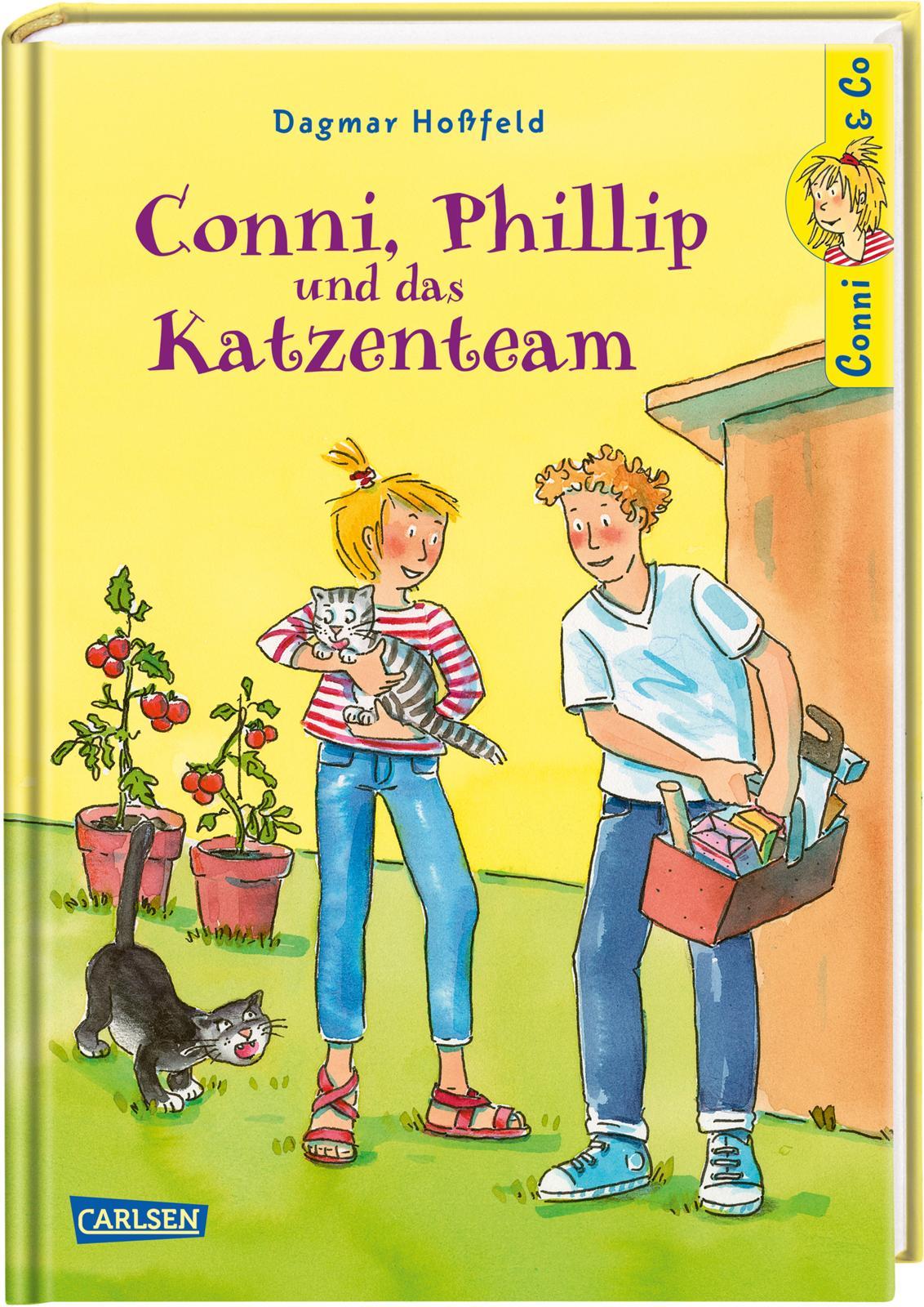 Vorderes Coverbild Conni & Co 16: Conni, Phillip und das Katzenteam