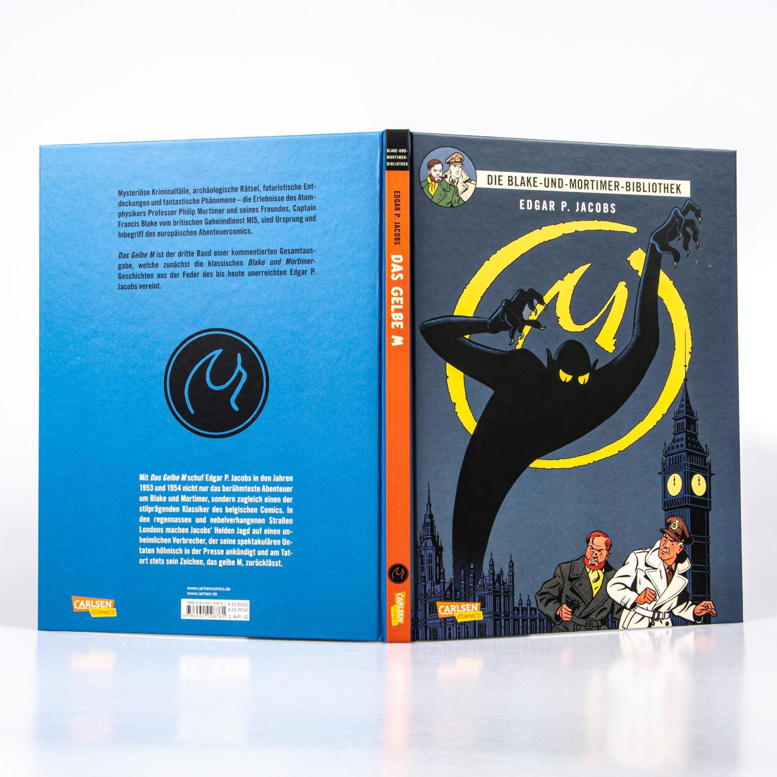 Beispielinhalt (Bild) Blake und Mortimer Bibliothek 3: Das gelbe M