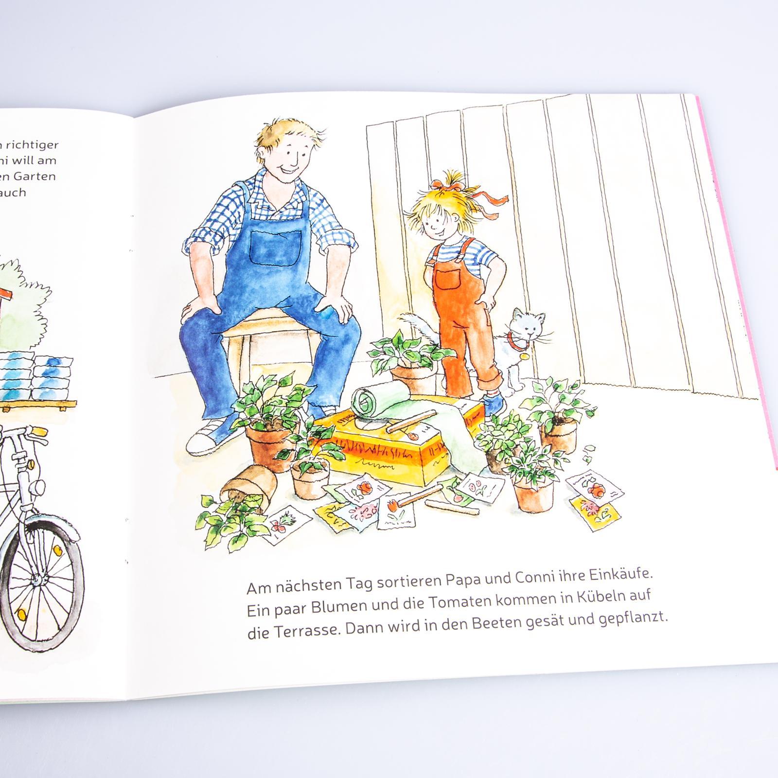 Beispielinhalt (Bild) LESEMAUS 191: Conni hilft Papa