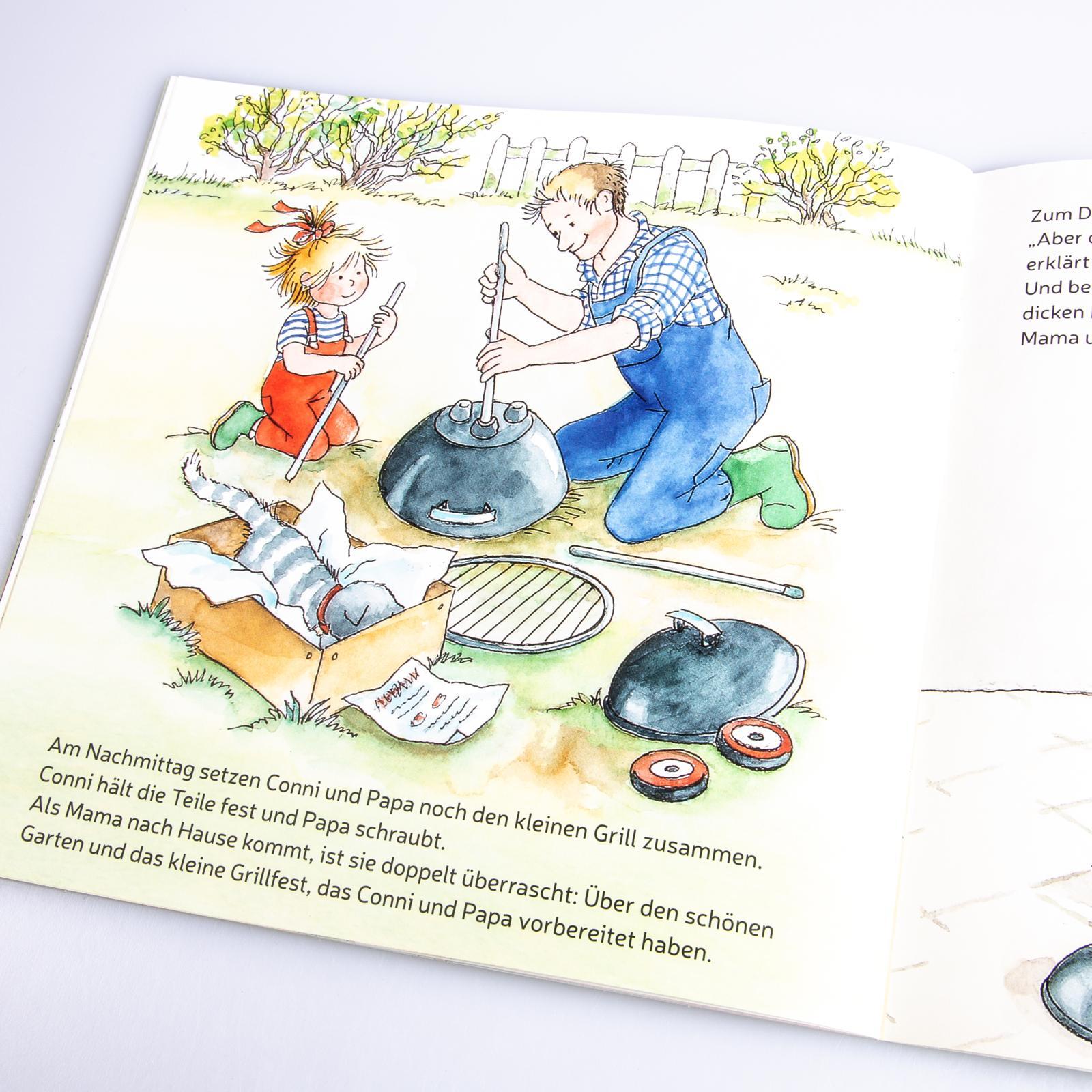 Beispielinhalt (Bild) LESEMAUS 191: Conni hilft Papa