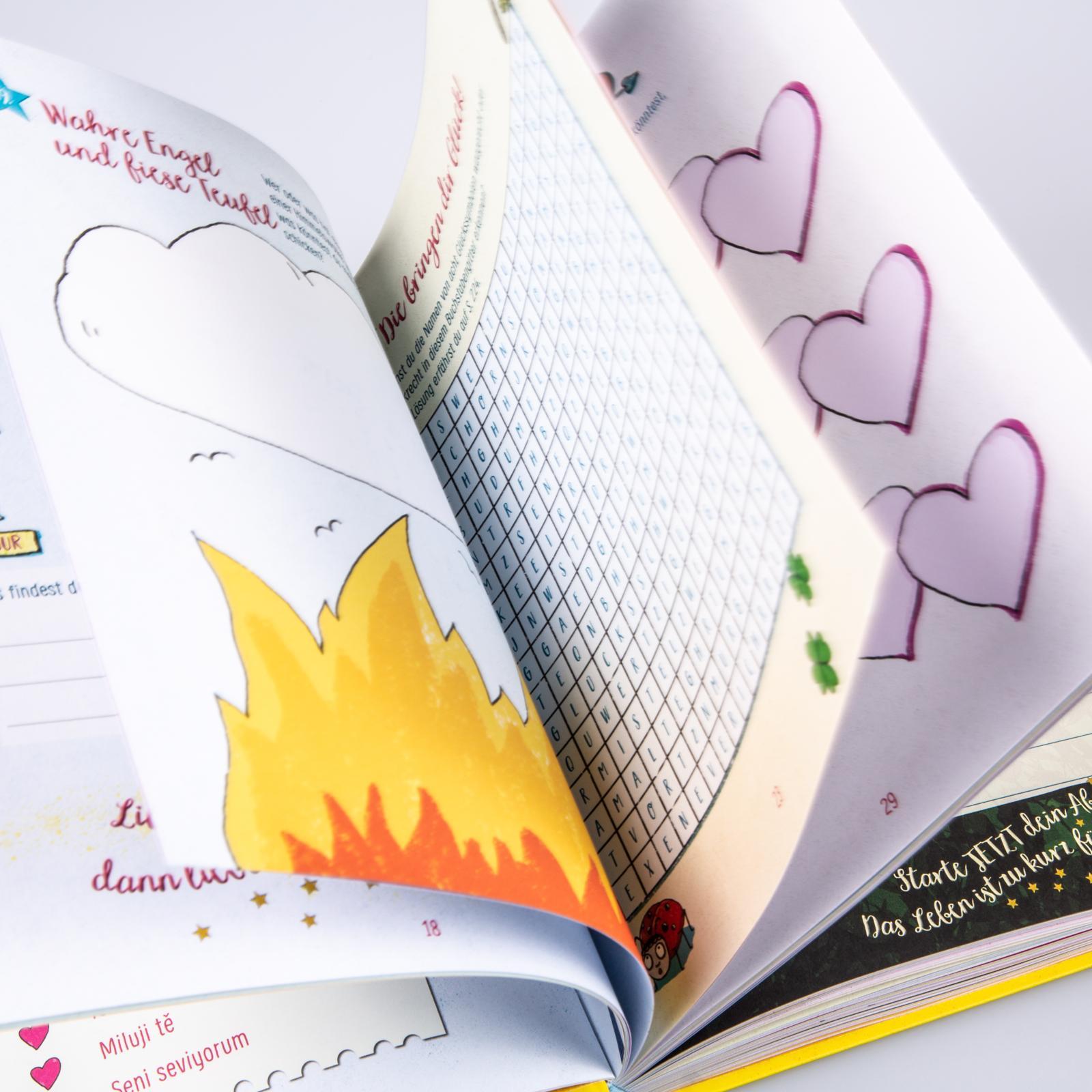 Beispielinhalt (Bild) Dein Mädchenbuch: Lovebook