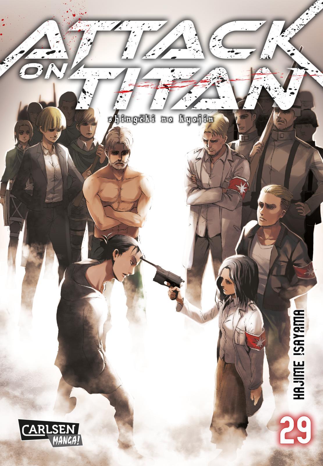 Vorderes Coverbild Attack on Titan 29