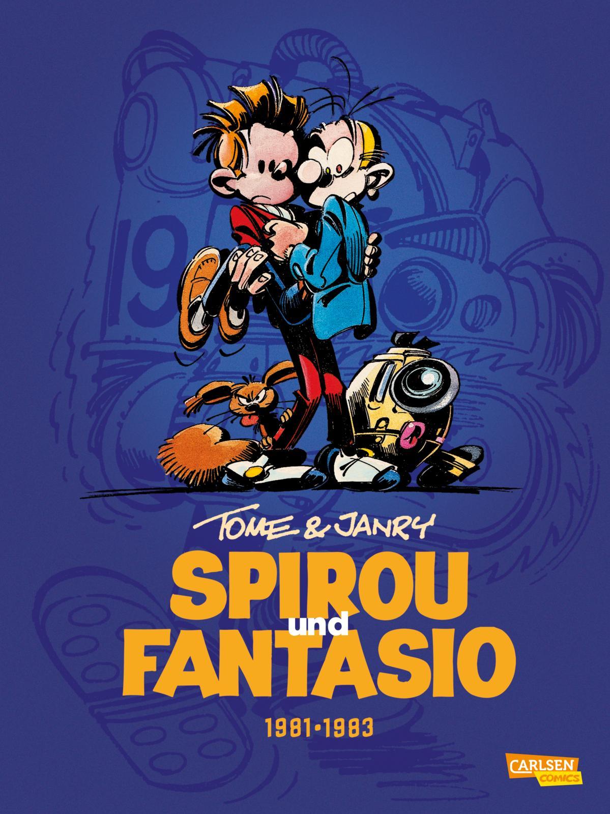 Vorderes Coverbild Spirou und Fantasio Gesamtausgabe 13: 1981-1983