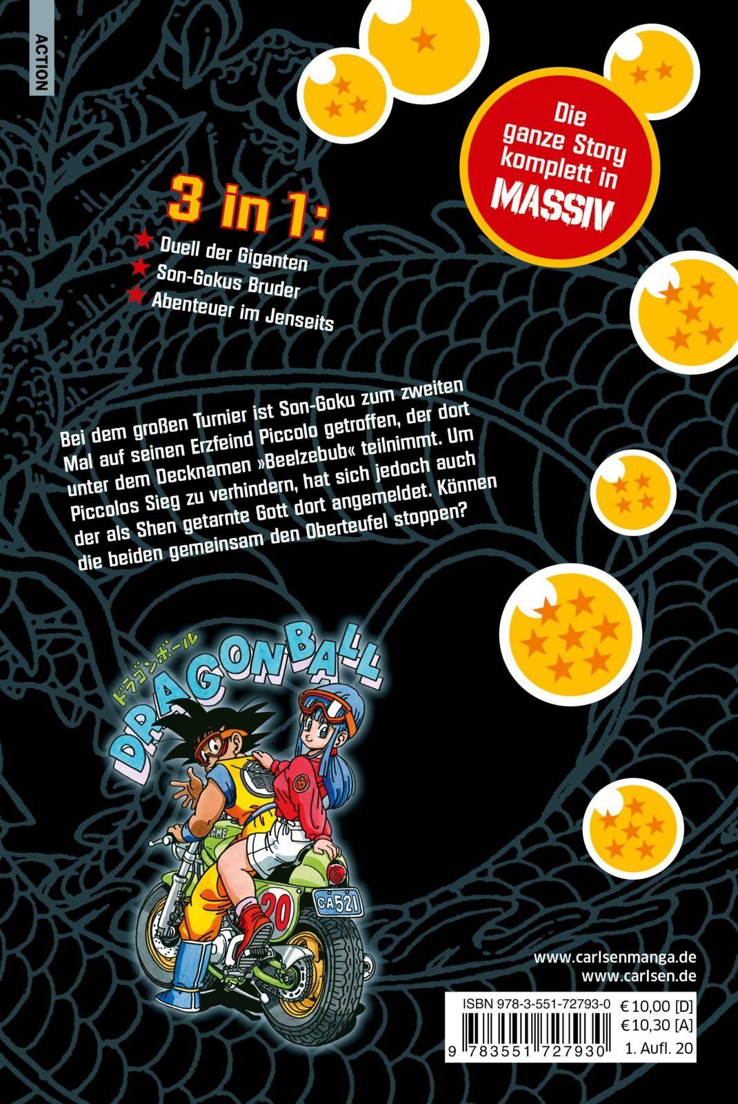 Rückseitencover Dragon Ball Massiv 6