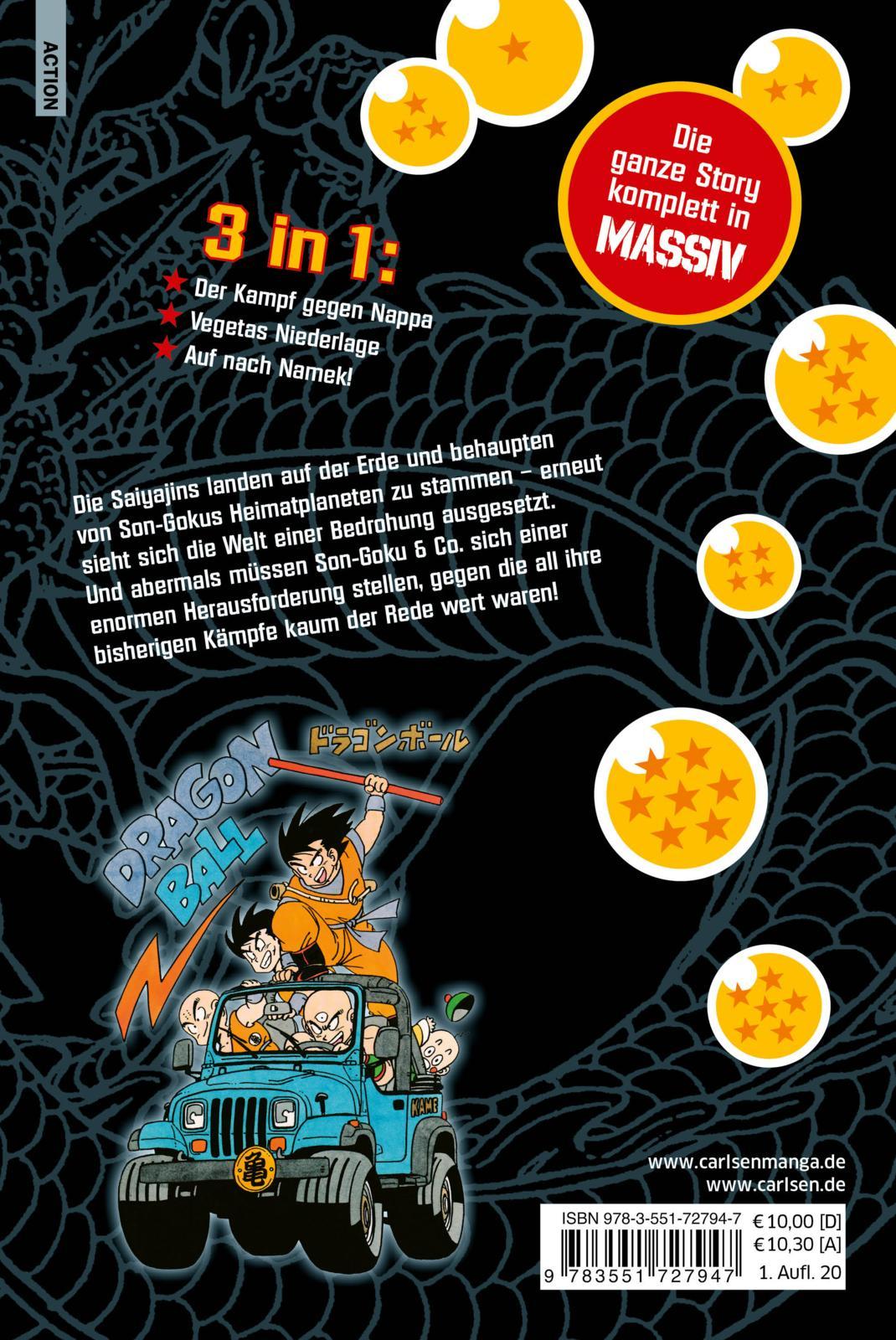 Rückseitencover Dragon Ball Massiv 7