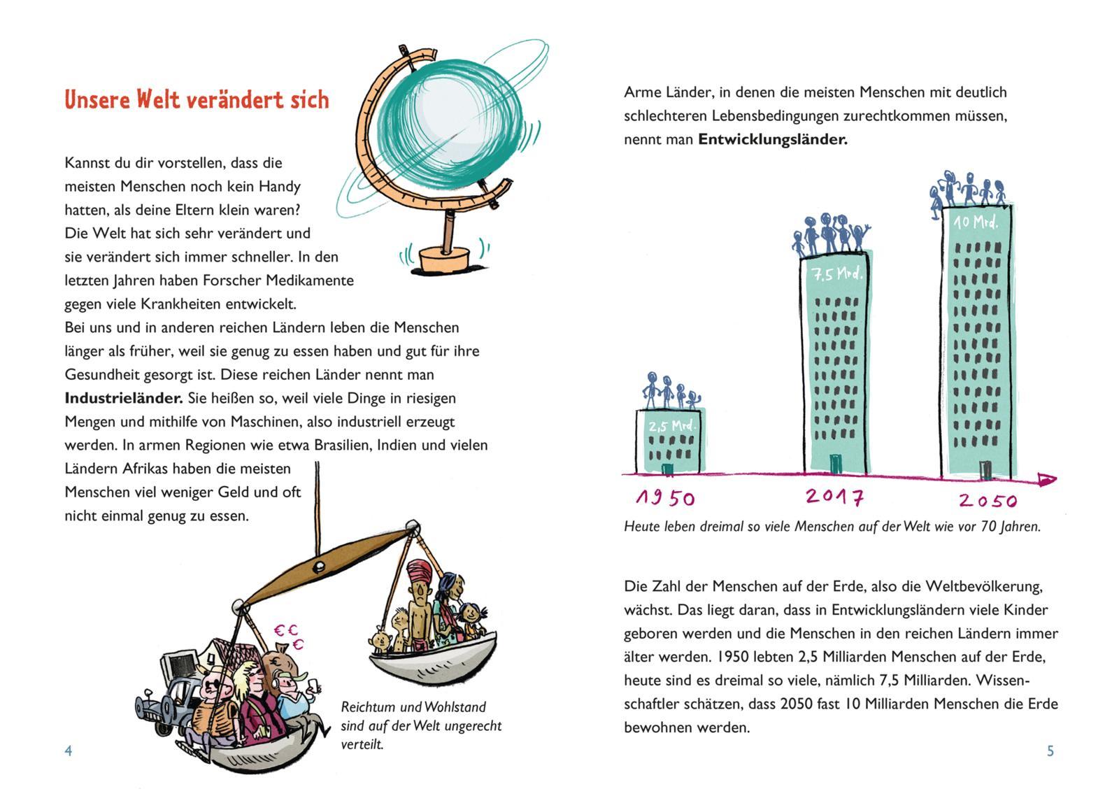 Beispielinhalt (Bild) Für Weltretter: 17 Ziele für unsere Erde