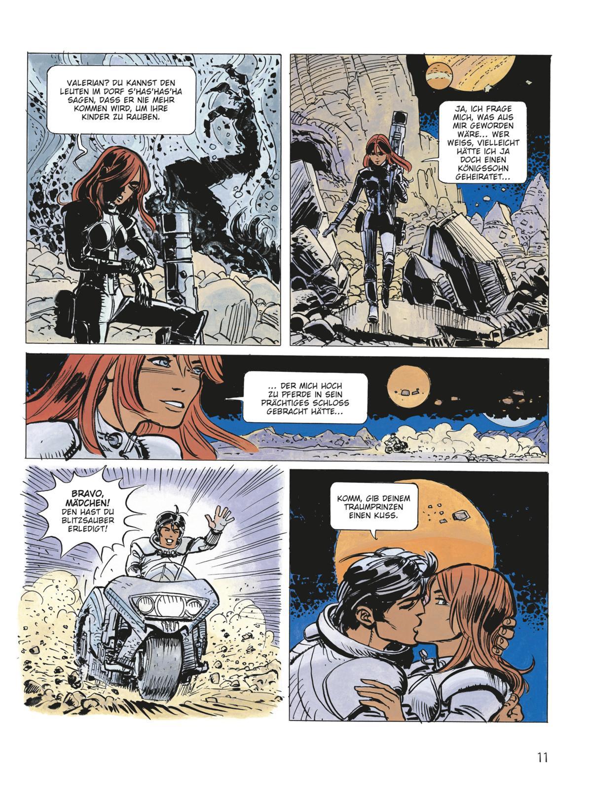 Beispielinhalt (Bild) Valerian und Veronique: Hinter der Zeit