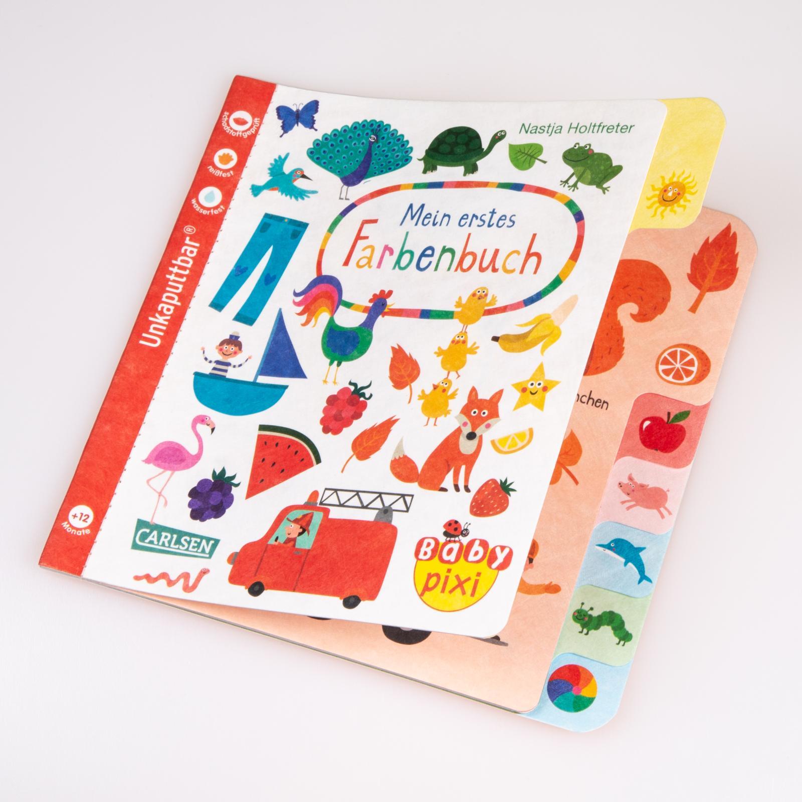 Beispielinhalt (Bild) Baby Pixi (unkaputtbar) 79: Mein erstes Farbenbuch